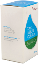 Zinc-Nickel-Cobalt (Zn-Ni-Co) Trace Elements 150 ml