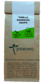 Josenea Echinacea Thyme Hyssop Bag of 10 Envelopes