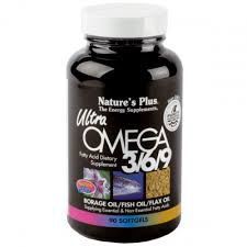 NaturesPlus Ultra Omega 3-6-9 Supplement / 90 Softgels
