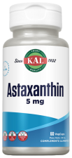 Astaxanthin 5 mg 60 Vegetable Capsules