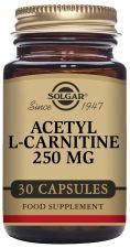 Acetyl L-Carnitine 250 mg 30 Vegetable Capsules