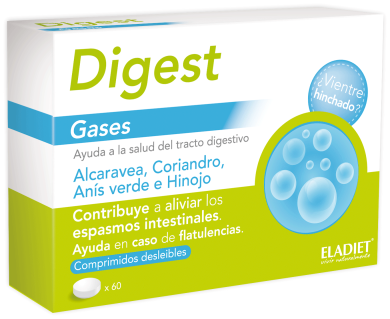 Eladiet Digest Gases 60 Tablets