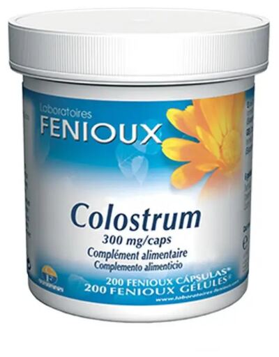 Fenioux Colostrum 300 mg. 200 Capsules