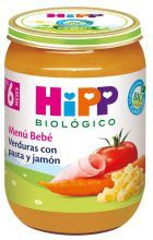 Potitos Vegetables with Pasta and Ham 190 gr