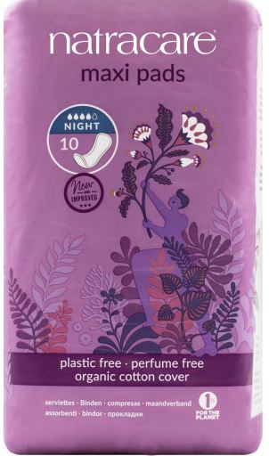 Natracare Maxi Night Compresses 10 uds