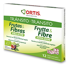 Ortis fruit and fiber cubes