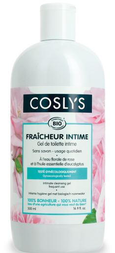 Intimate Gel with Organic Rose Floral Water 500ml