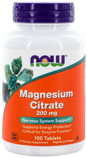 Magnesium Citrate 200 mg 100 Tablets