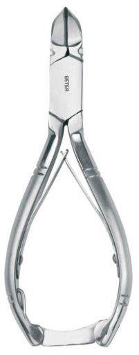 Stainless steel pedicure nail nipper, box joint