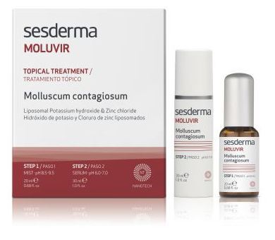 Molluscum Contagiosum Treatment Topical Moluvir 30 + 20Ml