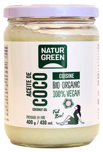 Naturgreen Ecological coconut oil for cooking 430 ml