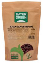 Dehydrated ecological red cranberries 125g Dehydrated ecological red cranberries 125g
