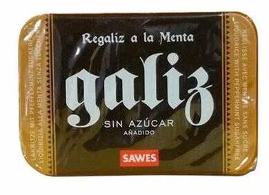 Sawes Galiz Sugar-Free Mint Licorice 20 gr