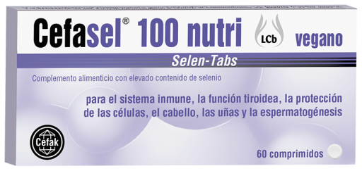 Laboratorio Cobas Cefasel 100 Nutri 60 Tablets