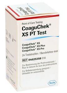 Roche Coaguchek Xs Pt Test 24 Strips