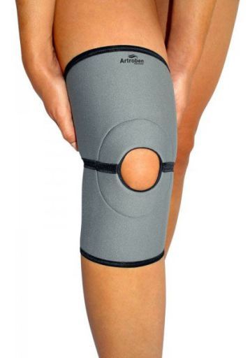 Open knee brace