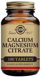 Solgar Calcium Magnesium Citrate Tablets