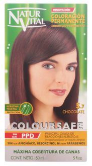 Naturaleza y Vida Dye Permanent Coloursafe 5.7-Chocolate 150 ml