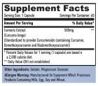 Curcumin Turmeric Extract 500 mg 60 Capsules