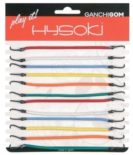 Rubber With Hook, (Cardboard 12 U) Colors