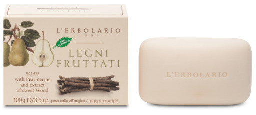 L'Erbolario Fruit Soap and Wood Fragrance 100 gr