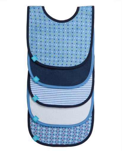 Pack Baberos Patterned Col Boys