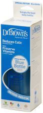 Baby Bottle Blue Mouth Wide 270 ml