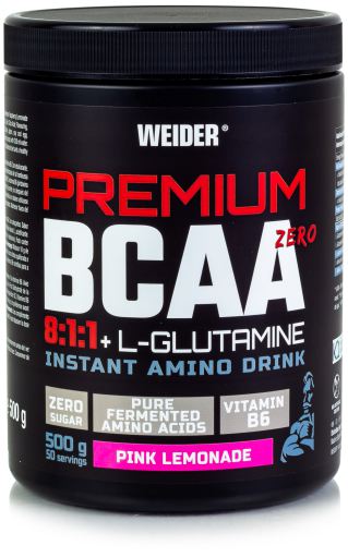 Weider Bcaa 8:1:1 + Glutamine Pink Lemonade 500 gr