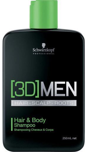 3D Men Hair and Body Shampoo 1000 ml