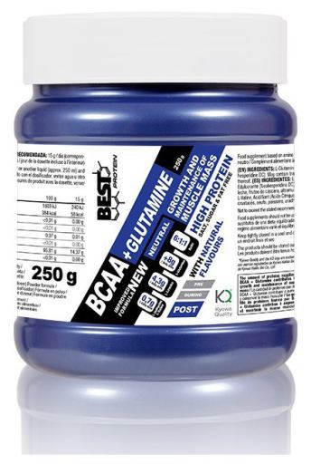 BCAA'S + Glutamine 6.1.1 Neutro 250 gr