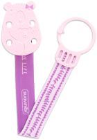 Purple Bear Ribbon Brooch