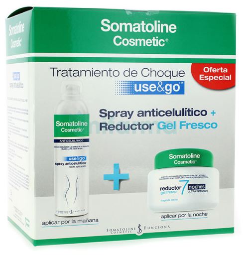 Shock Treatment Use &amp; Go Gel 7 Nights + Cellulite Use &amp; Go 550 ml