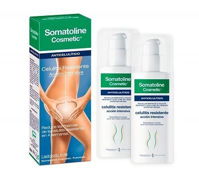 Somatoline Cosmetic Resistant Cellulite Intensive Action 2x150 ml