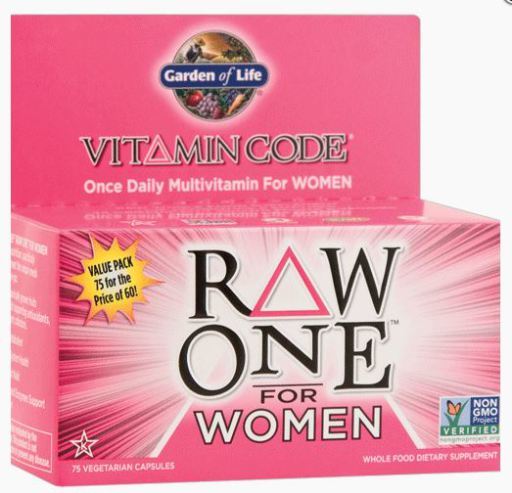 Vitamin Code Raw One for Women 75 vcaps