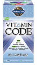 Vitamin Code 50 & Wiser Men 120 vcaps