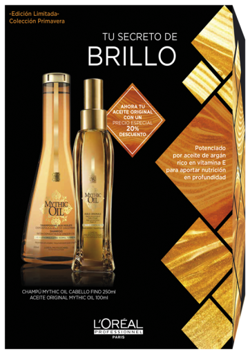 Mythic Oil 100ml + Shampoo 250ml