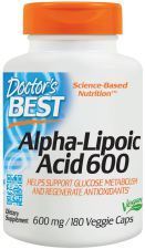 Alpha Lipoic Acid 600 mg 180 Veggie Capsules