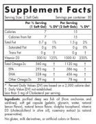 Ultimate Omega 3 2X Mini with Vitamin D3 60 Cont