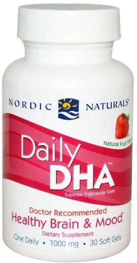 Daily DHA Strawberry 1000 mg 30 Softgels