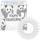 Original Circus White and Crystal Scrunchie