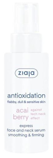 Ziaja Concentrated Antioxidant Serum for Face and Neck Acai 50 ml