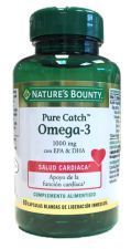 Omega-3 Pure Catch Fish Oil 1000 mg 60 Softgels