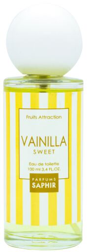 Parfums Saphir Fruits Attraction Eau de Toilette Vanilla 100 ml