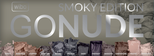 Shadow Palette Go Nude 1 Smoky edition