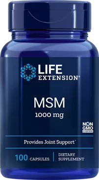 MSM 1000 mg 100 Capsules