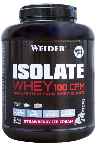 Weider Isolate Whey 100 CFM strawberry 2 Kg