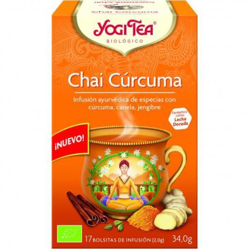 Yogi Tea Turmeric Chai 17 Tea Bags