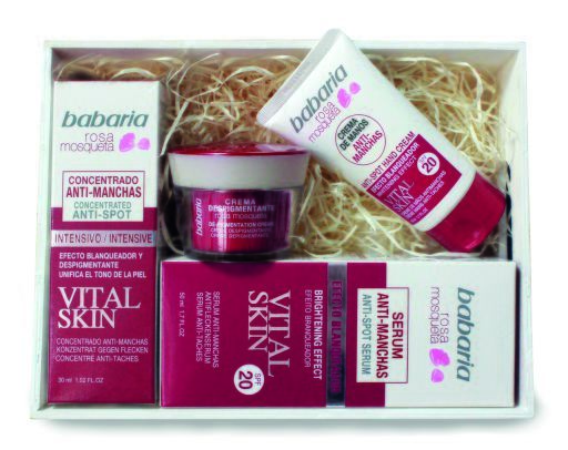 Caja Regalo Antimanchas Vital Skin 180 ml