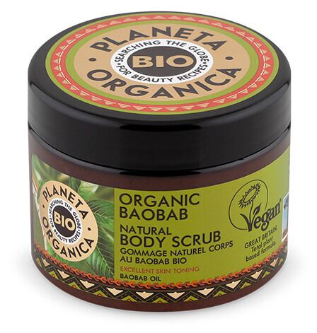 Baobab Exfoliante Corporal Org&aacute;nico 300 ml