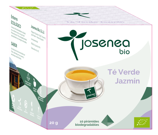 Equisalud Jasmine Green Tea Bio 10 Pyramid